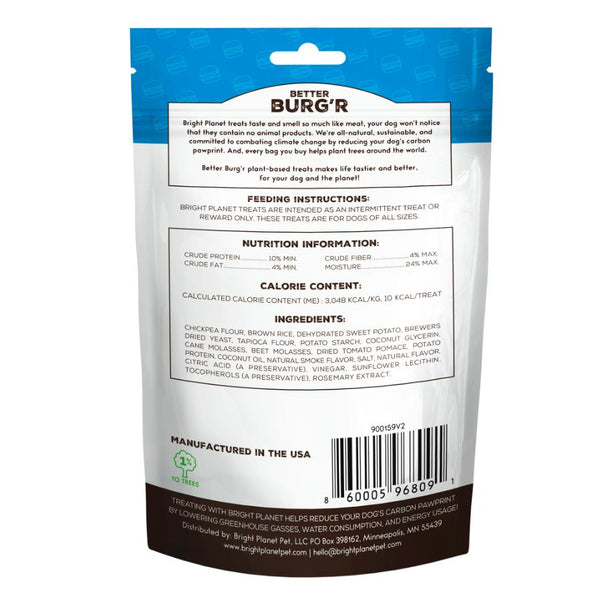 Bright Planet Better Burg'r Plant-Based Training Dog Treats