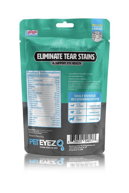 Pet Eyez Friandises vitaminiques à l'agneau pour chiens