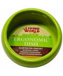 Living World Ergonomic Small Animal Dish, Green