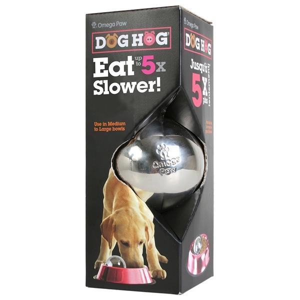 Omega Paw Mangeoire lente Dog Hog Portion Pacer pour chien