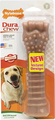 Nylabone DuraChew Bacon Flavor Bone Dog Toy
