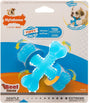 Nylabone Teething Puppy X Bone Beef Flavored Chew Toy, Small