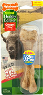 Nylabone Natural Healthy Edibles Wild with Real Bison Large Dog Treat, 1 count