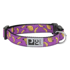 RC Pets Clip Dog Collar, Bananas