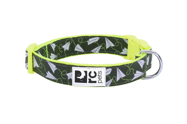 RC Pets Clip Dog Collar, Paper Planes