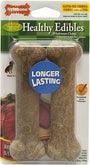 Nylabone Healthy comestibles Lot de 2 gâteries à saveur de rôti de bœuf pour chien
