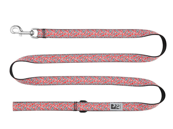 RC Pets Laisse de à motifs, Rebelle rouge