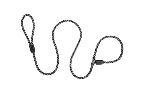 RC Pets Rope Slip Dog Leash, Black