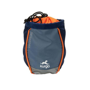 Kurgo Go Stuff It Dog Treat Bag, Navy Blue
