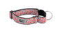 RC Pets Collier de dressage tout en sangles à motifs, Rebelle rouge