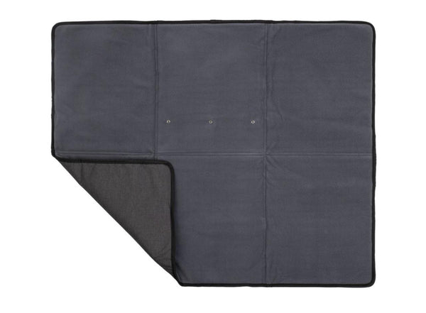 RC Pets Trekker Travel Mat for Dogs, Heather Black