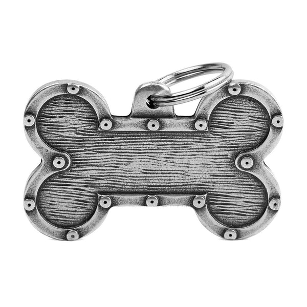MyFamily Bronx Bone Futuristic Médaille d'identification pour animaux