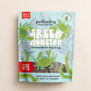 Polkadog Friandises d'entraînement pour chiens et chats Green Monstah, Vert.