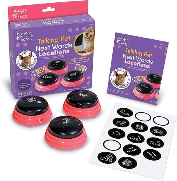 Hunger for Words Talking Pet Next Words Locations Dog Toy
