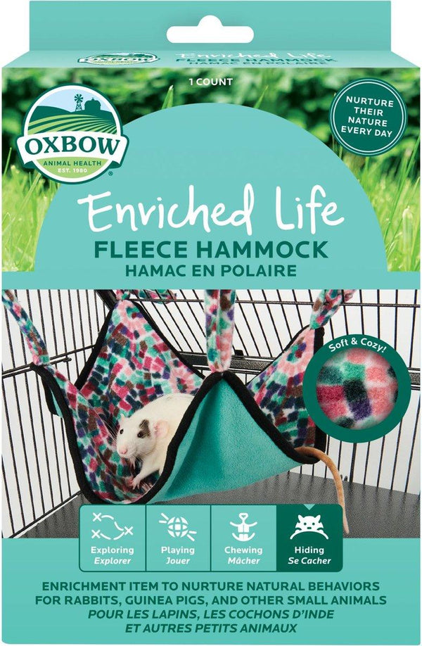 Oxbow Animal Health Hamac en polaire Enriched Life pour petits animaux