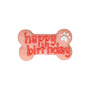 Bosco & Roxy's Bark Day Happy Birthday Friandises pour chiens, rose