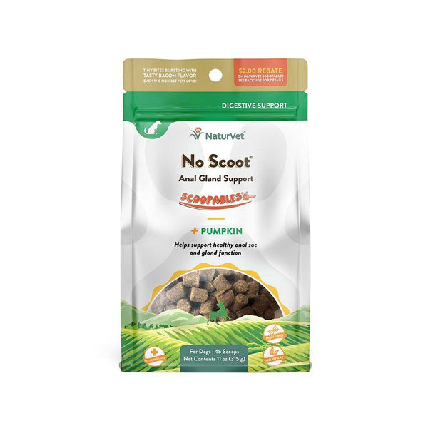 NaturVet Scoopables No Scoot Anal Gland Support Dog Supplement