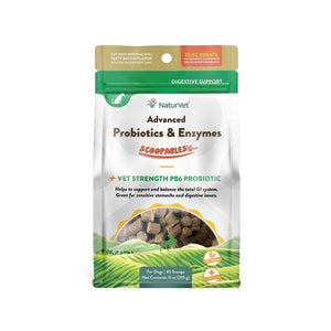 NaturVet Scoopables Advanced Probiotics & Enzymes Dog Supplement