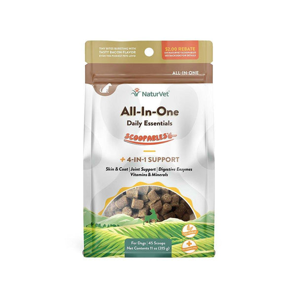 NaturVet Scoopables All-In-One Daily Essentials Dog Supplement
