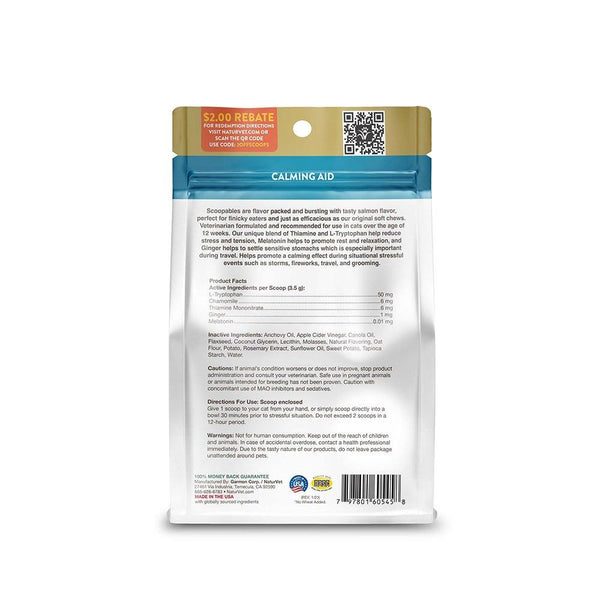 NaturVet Scoopables Quiet Moments Calming Aid Cat Supplement