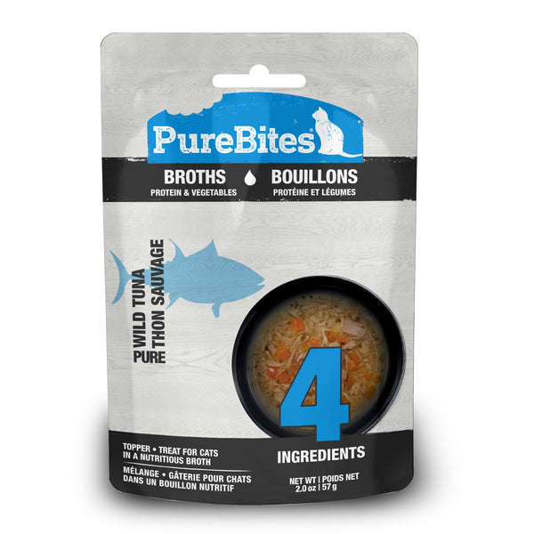 PureBites Wild Tuna & Vegetables Broth for Cats