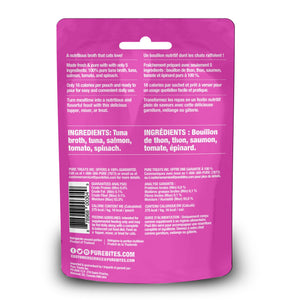 PureBites Wild Tuna, Salmon & Vegetables Broth for Cats