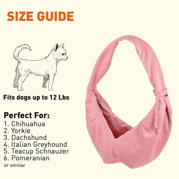 Dogline Écharpe porte-animal, Rose