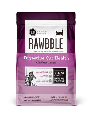 BIXBI Rawbble Digestive Cat Health Chicken Recipe Dry Cat Food