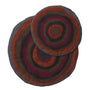 Dharma Dog Karma Cat Tapis pour animaux en laine Agate, rouge