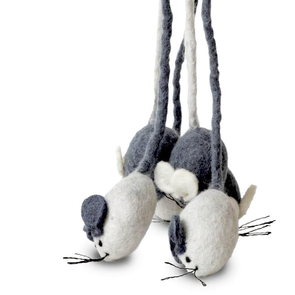 Dharma Dog Karma Cat Souris Taquine Jouet pour chat en laine