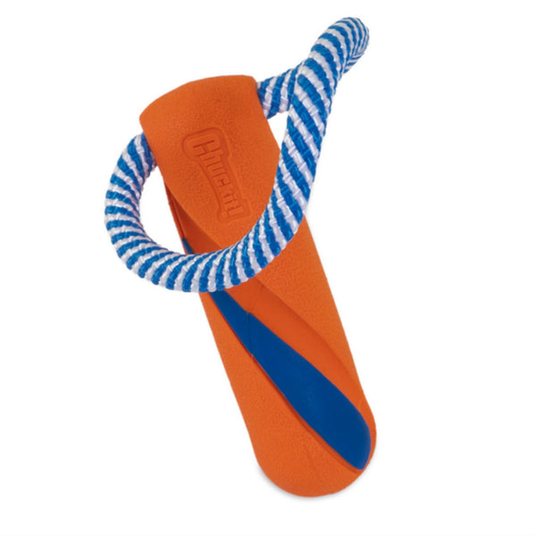 Chuckit! Ultra Bumper Tug Dog Toy, Orange/Blue