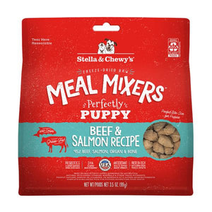 Stella & Chewy's Mélanges repas Perfectly Puppy bœuf et saumon pour chiots sans céréales lyophilisés
