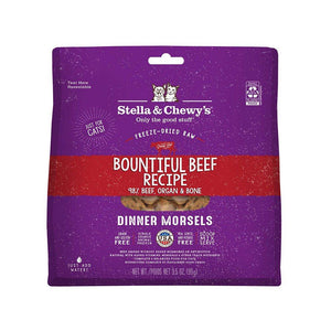 Stella & Chewy's Morsels Bountiful Beef Dinner pour chats lyophilisé cru
