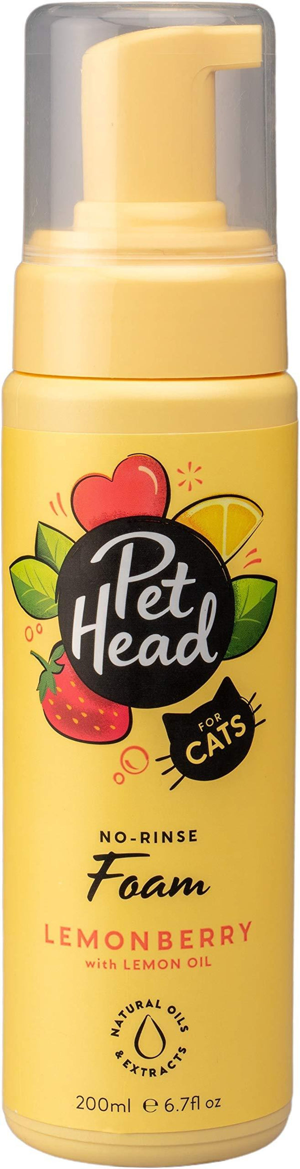 Pet Head Mousse sans rinçage pour chats