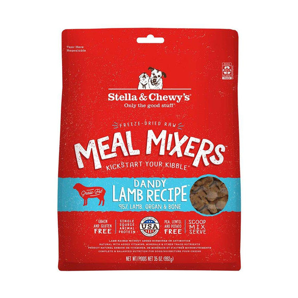 Stella & Chewy's Dandy Mélange d'agneau en friandises lyophilisées sans céréales pour chiens