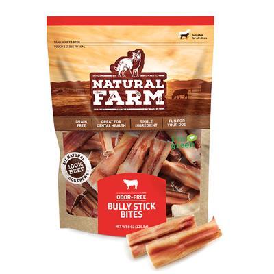Natural Farm Morceaux de bâton de bully sans odeur Friandises pour chiens