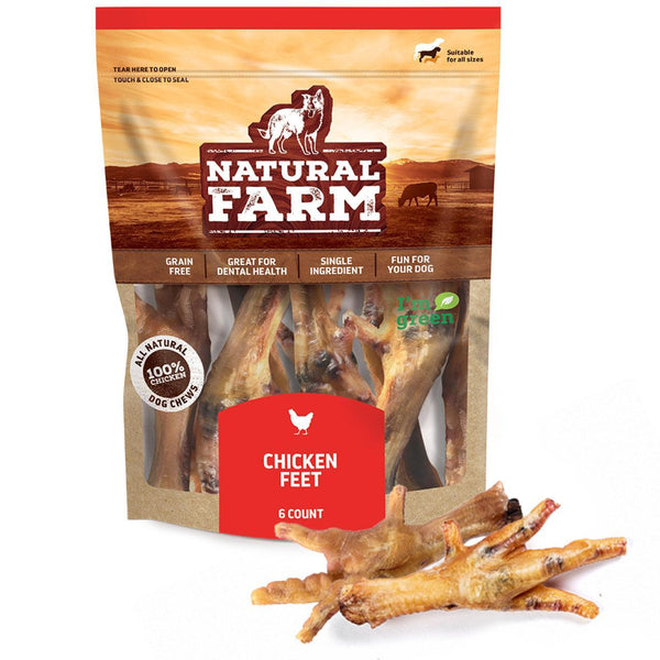 Natural Farm Pattes de poulet Friandises pour chiens