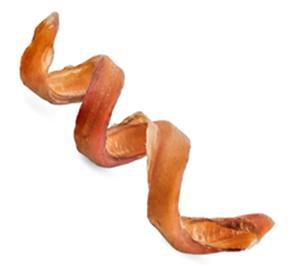 Natural Farm Bully Cheek Spring Dog Treats, 5-6-in