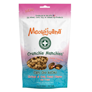 Meowijuana Crunchie Munchies Shrimp & Crab Feast Cat Treats