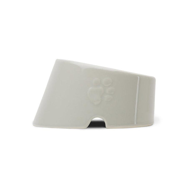 Scruffs Icon Gamelle pour chien au museau plat, gris clair