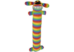 Multipet Rainbow Loofa Dog Toy