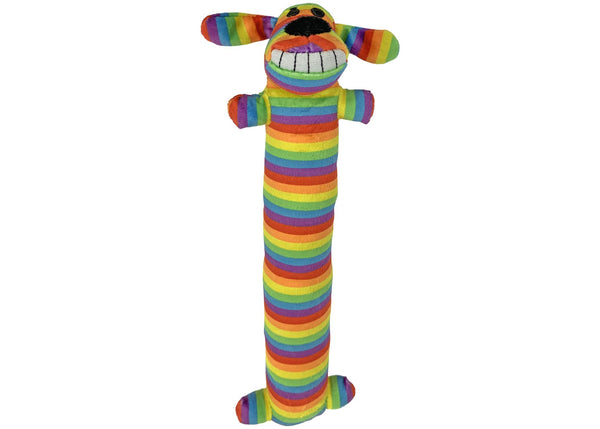 Multipet Rainbow Loofa Dog Toy