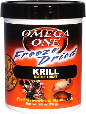 Omega One Freeze-Dried Krill Freshwater & Marine Fish Treat