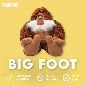 fabdog Fluffy Big Foot Dog Toy