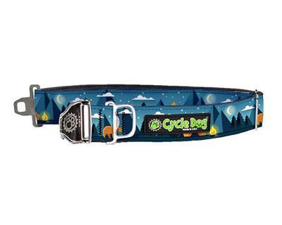 Cycle Dog Collier RegWidth avec boucle métallique à verrouillage pour chiens, bleu Camping