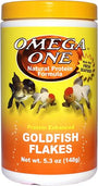 Omega One Protein Enhanced Goldfish Flakes Fish Food