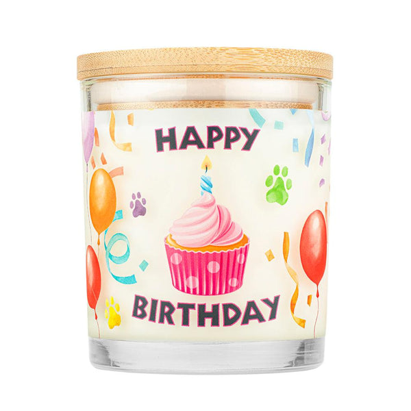 Pet House Candle, Happy Birthday
