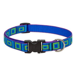 Lupine Pet Original Designs Adjustable Dog Collar, Sea Glass