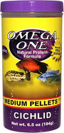Omega One Medium Cichlid Pellets Floating Fish Food