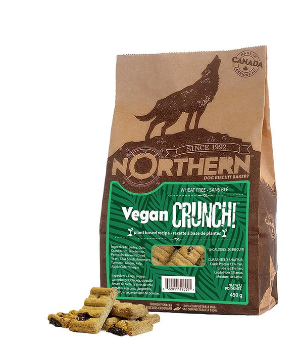 Northern Biscuit Friandises Vegan CRUNCH! pour Chiens